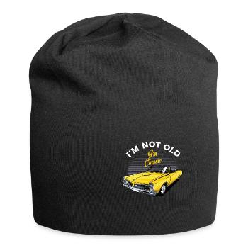 Old school vintage classic vintage car - Bonnet en jersey - noir - Devant