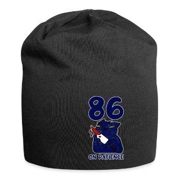 86 On Patience 4 - Jersey-Beanie - Schwarz - Vorne