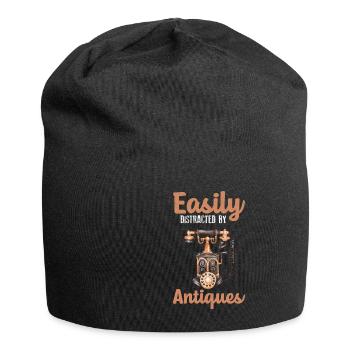 Antiques Collectors Antiques Dealers Vintage - Jersey Beanie - black - Front