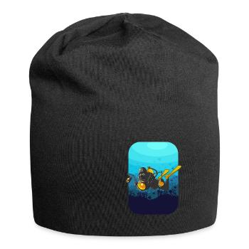 UNDERWATER PHOTOGRAPHER with Camera Gift Diving - Jersey Beanie - black - Front