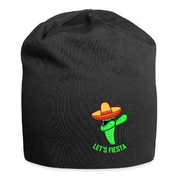 LET'S FIESTA Cinco De Mayo Gift Party Women - Jersey Beanie - black - Front