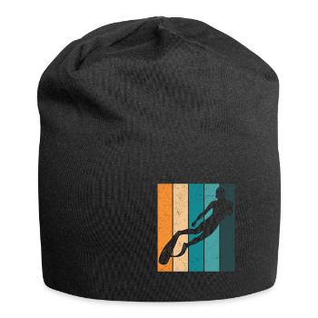 Freediver Retro Freediver Apnea Diver Apnea - Jersey Beanie - black - Front