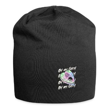 Pastel Goth Oh My Goth Gothic - Jersey Beanie - black - Front