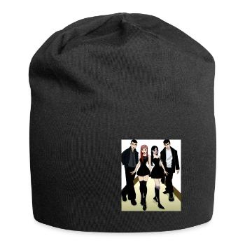 Corporate Goth Gothic Clique Freunde - Jersey-Beanie - Schwarz - Vorne