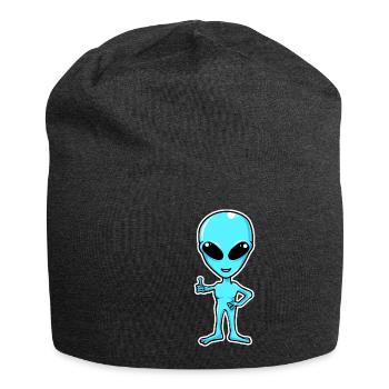Alien - Jersey-Beanie - Anthrazit - Vorne
