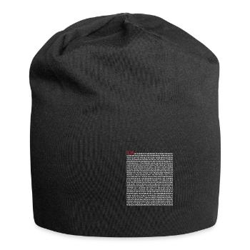 Pi 5000 Digits Pi Day Math Teacher Nerd - Jersey-Beanie - Schwarz - Vorne