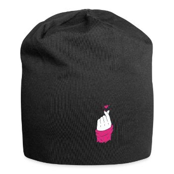 Kpop K-pop Korean Gifts Kdrama - Bonnet en jersey - noir - Devant