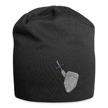 sword and shield - Jersey Beanie - black - Front