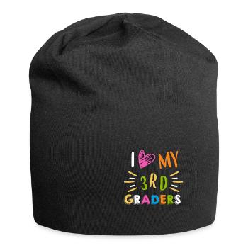 3. Klasse - Jersey-Beanie - Schwarz - Vorne