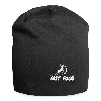 Fast Food - Bonnet en jersey - noir - Devant