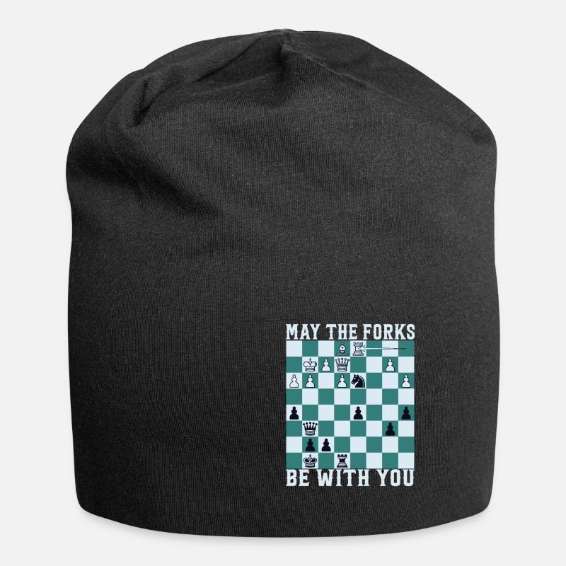 Que les Fourches soient avec vous - Bonnet en jersey - noir