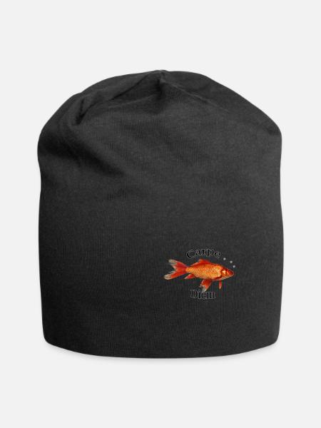 Carpe Diem ! - Jersey Beanie - black