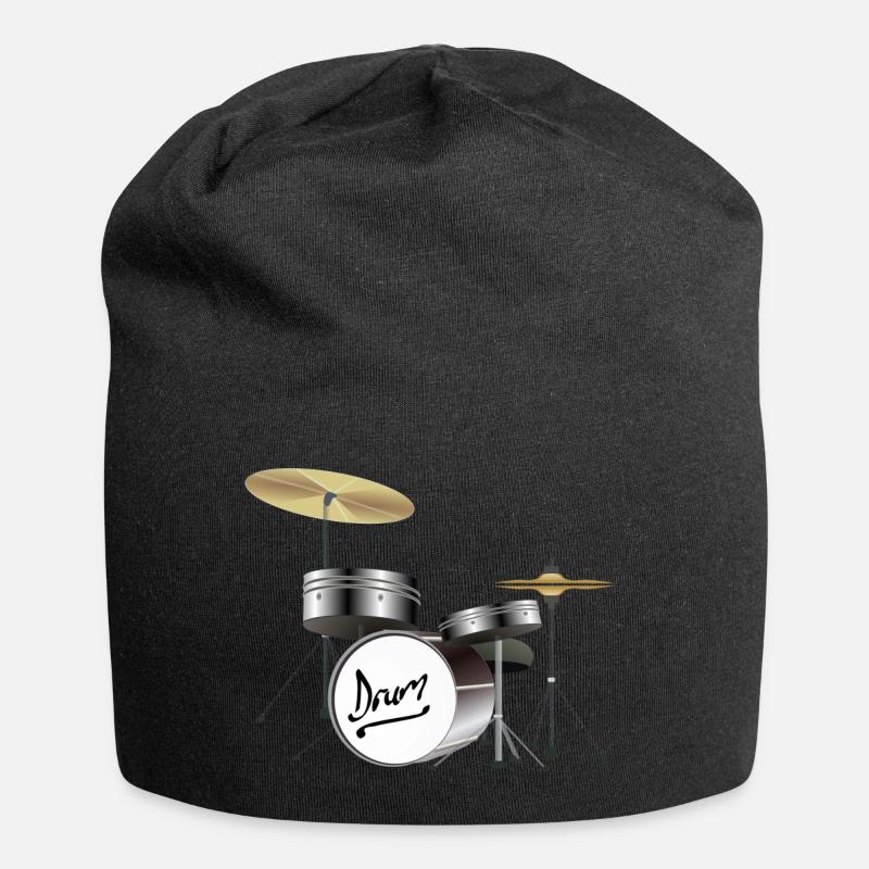 Batteries - Bonnet en jersey - noir