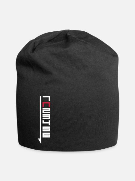 Motorcycle circuit - 1N23456 - Jersey Beanie - black
