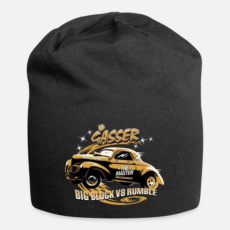 Gasser - Bonnet en jersey - noir