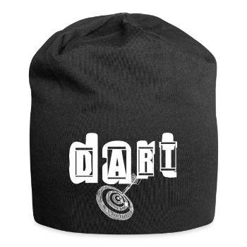 jeu de fléchettes - Bonnet en jersey - noir - Devant