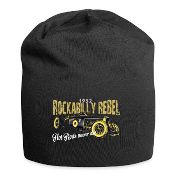 Rockabilly Rebel Design - Bonnet en jersey - noir - Devant