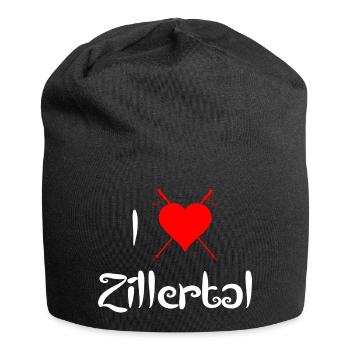 Zillertal - Jersey-Beanie - Schwarz - Vorne