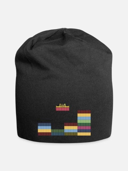 Container - Jersey-Beanie - Schwarz