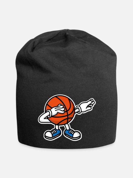Dab dabbing basketball ball﻿ - Jersey-Beanie - Schwarz