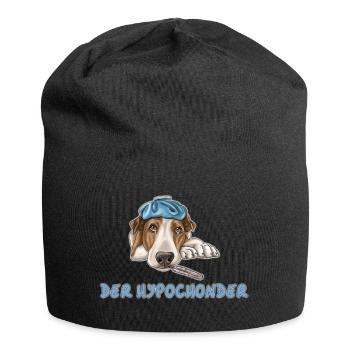 hypochonder - Jersey-Beanie - Schwarz - Vorne