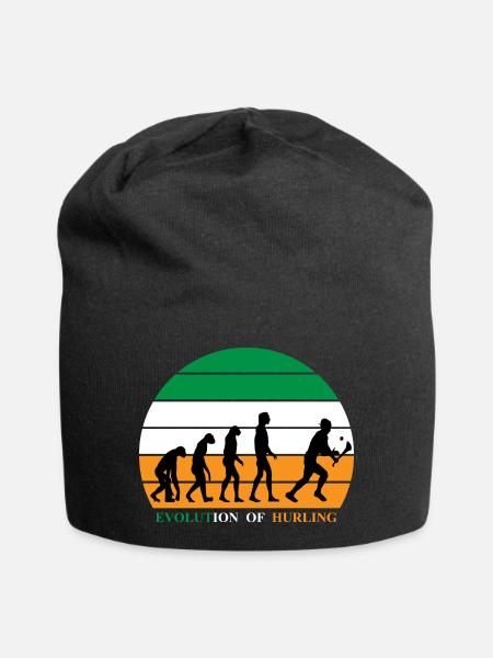 The Evolution of Hurling - Jersey-Beanie - Schwarz
