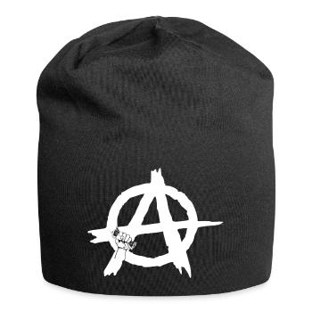 anarchie - Bonnet en jersey - noir - Devant