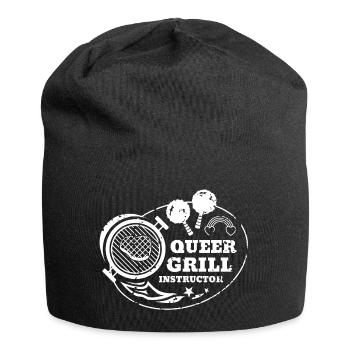Queer Grill Instructor Shirt - Jersey-Beanie - Schwarz - Vorne