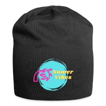 Sumer Vibes - Jersey-Beanie - Schwarz - Vorne