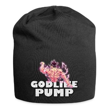 Pompe divine | Anime Gym Motif pour les fans - Bonnet en jersey - noir - Devant