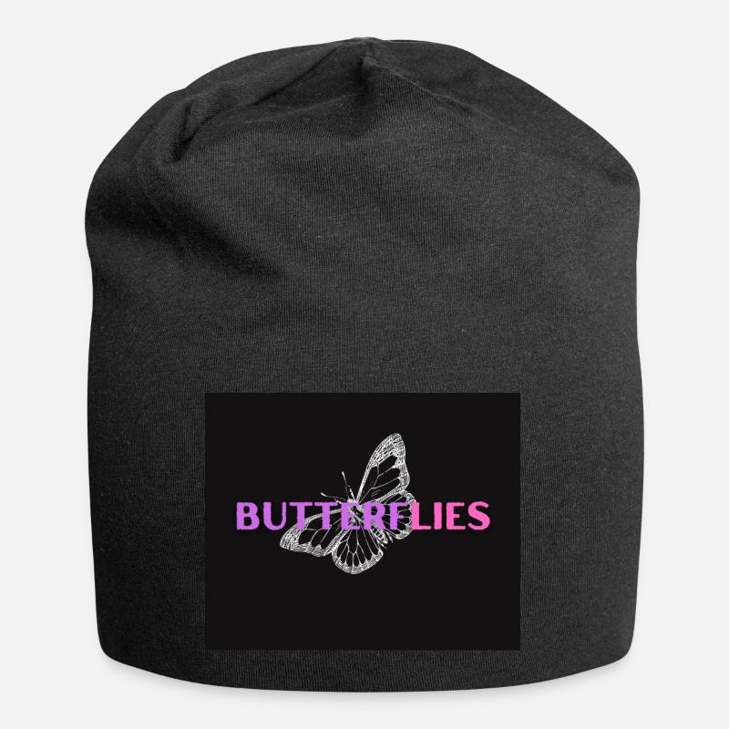 World - Jersey-Beanie - Schwarz