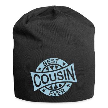best cousin ever Zitat - Jersey-Beanie - Schwarz - Vorne