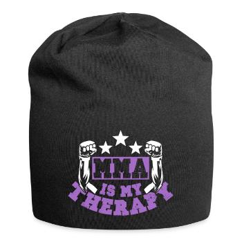 MMA Therapy - Jersey Beanie - black - Front