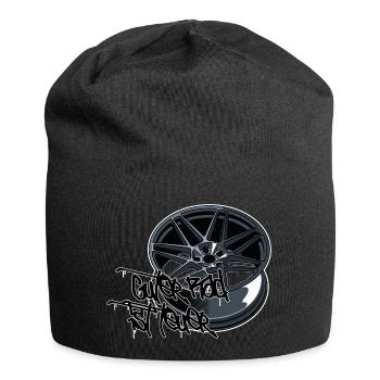 Good bike is expensive // Illustration + Saying - Jersey Beanie - black - Front