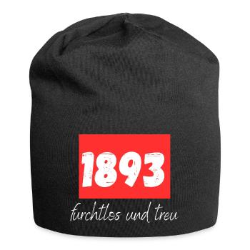 1893 furchtlos und treu - Jersey-Beanie - Schwarz - Vorne
