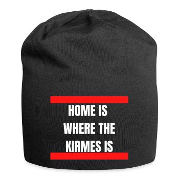 Kirmes - Jersey-Beanie - Schwarz - Vorne