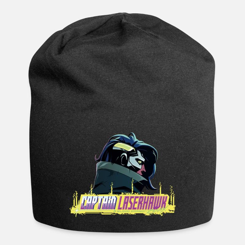 Captain Laserhawk Blood Dragon Dolph Laserhawk - Jersey-Beanie - Schwarz