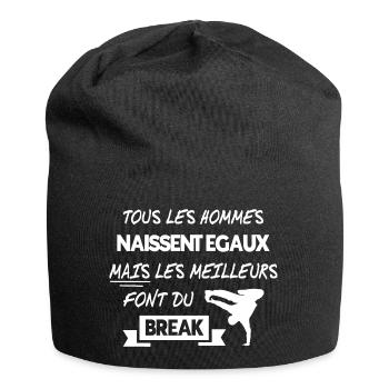 Cadeau - Break Dance - Bonnet en jersey - noir - Devant