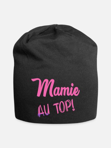 MAMIE - Bonnet en jersey - noir