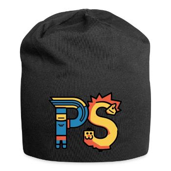 PS - Jersey-Beanie - Schwarz - Vorne