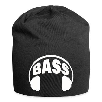 BASSE - Bonnet en jersey - noir - Devant