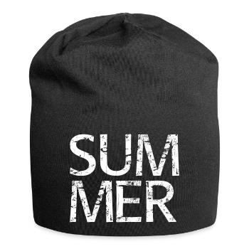 Summer - Jersey-Beanie - Schwarz - Vorne