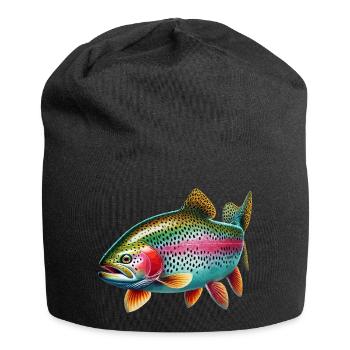 Rainbow trout - Jersey Beanie - black - Front