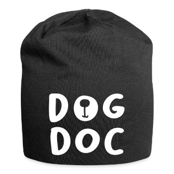 Chien Doc Docteur Chiens Fan Animal Amour Chien Propriétaire Bello - Bonnet en jersey - noir - Devant