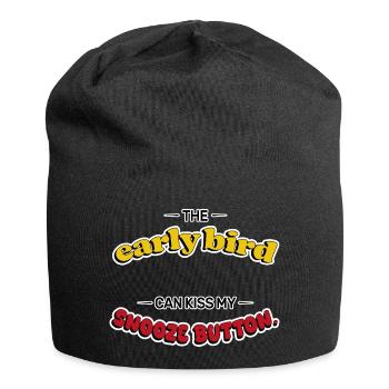 Bouton Snooze Rebel - Bonnet en jersey - noir - Devant