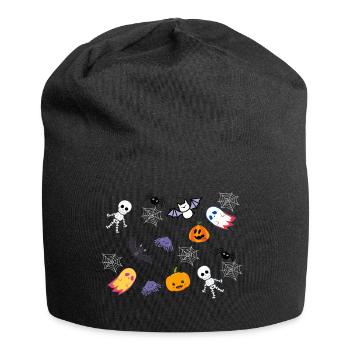 Halloween Crew - Jersey Beanie - black - Front
