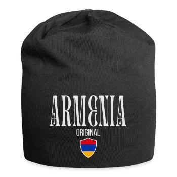 Originaire d’Arménie, né en Arménie - Bonnet en jersey - noir - Devant