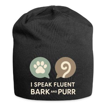Shelter Employee, Animal Rescue Volunteer - Jersey Beanie - black - Front