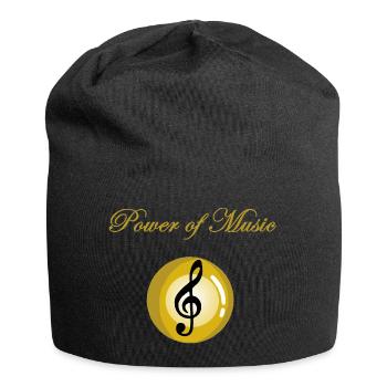 Das Juwel der Musik - Jersey-Beanie - Schwarz - Vorne