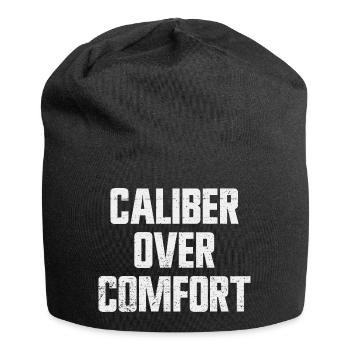 Calibre avant confort – Porte dissimulé conformément à la 2e V - Bonnet en jersey - noir - Devant